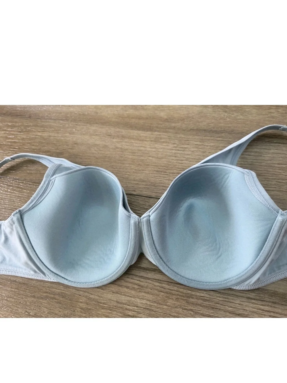 Third Love 34D 1/2 24/7 Classic Uplift Plunge Underwire Blue Bra